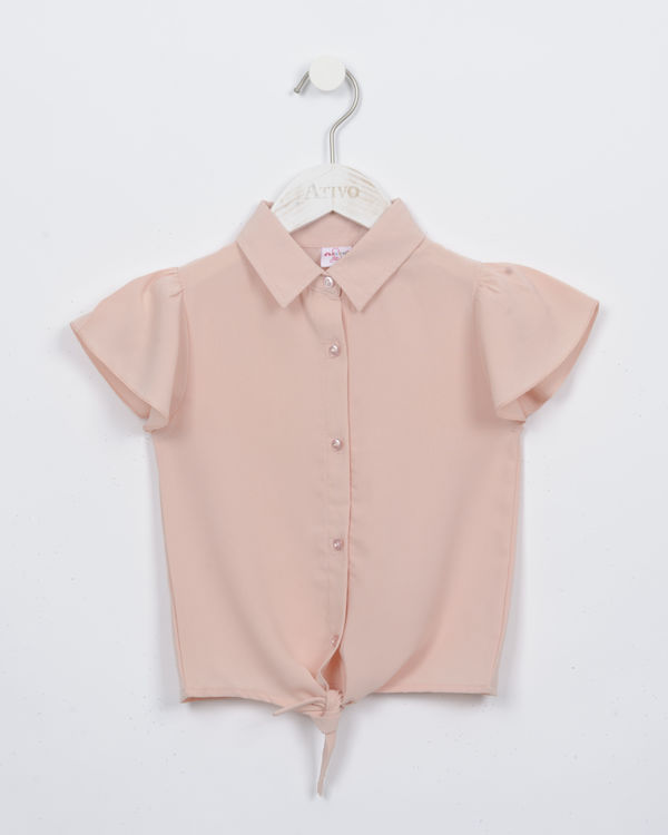Picture of JH4493-GIRLS HIGH QUALITY SMART SHIRT 4-16 YEARS